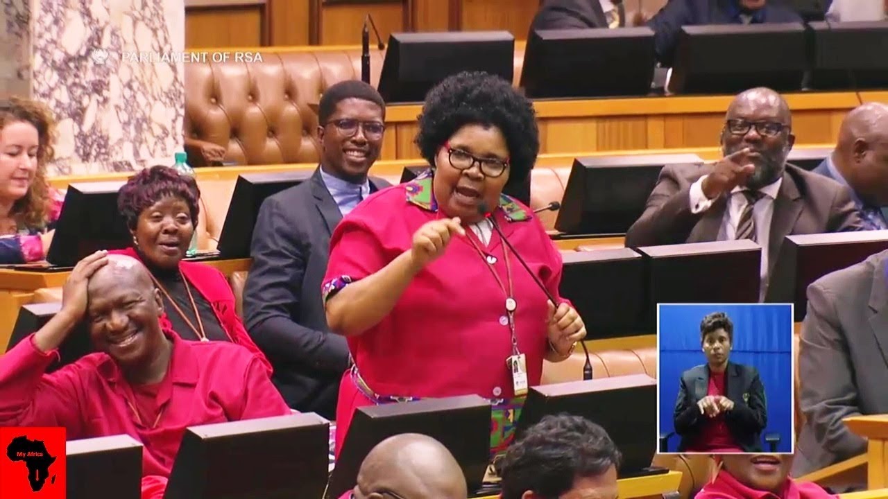 EFF Mam`Khawula Stirs Up Parliament Again