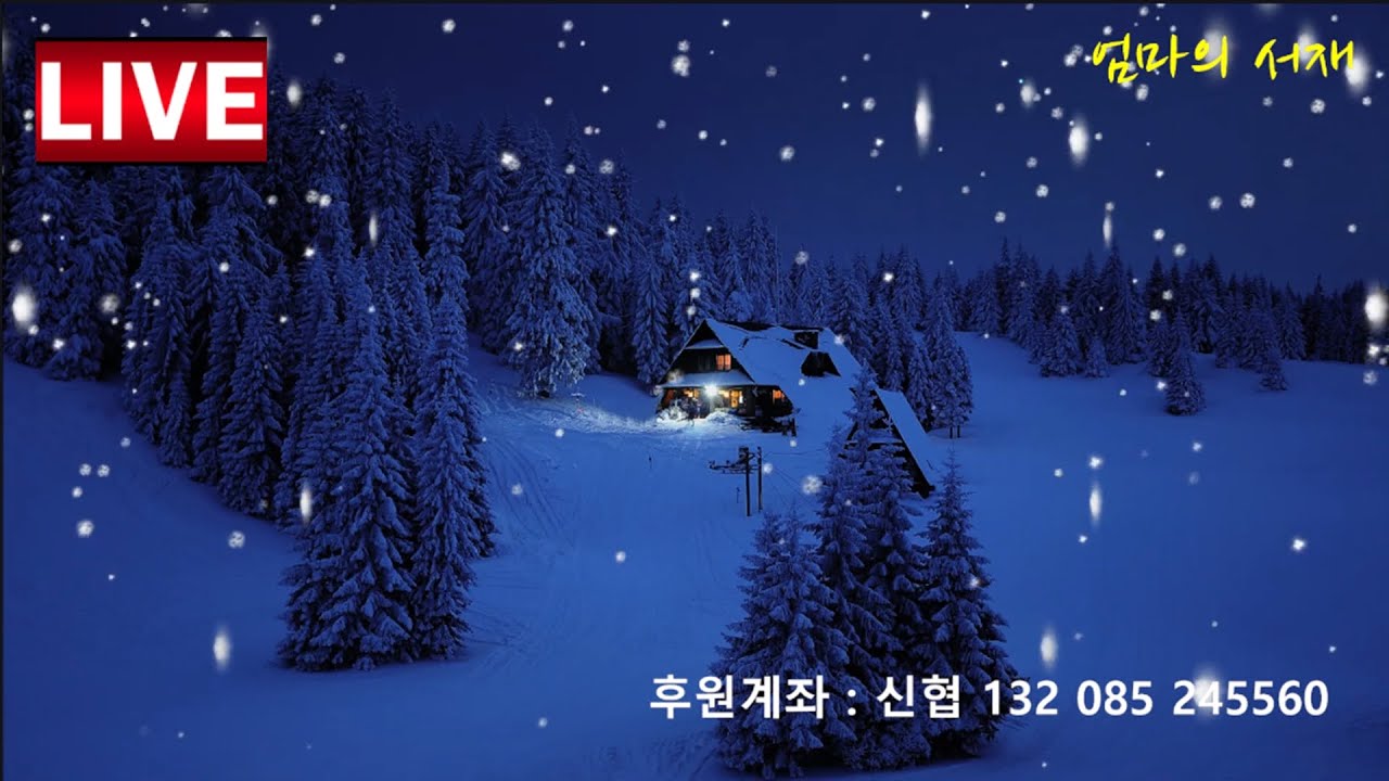 2026-01-24 토요일 엄마의서재 실시간 음악 방송 ♥