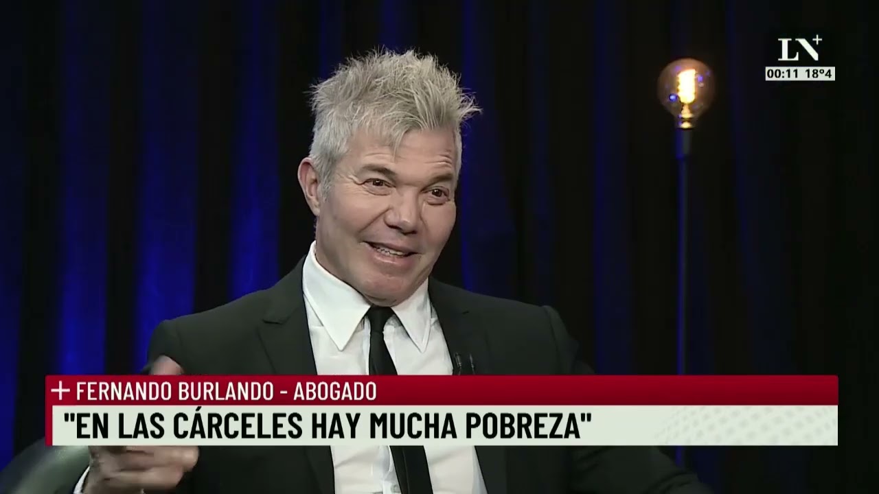 “La cárcel es la universidad del delito” 🎙Fernando Burlando en +Entrevistas con Luis Novaresio