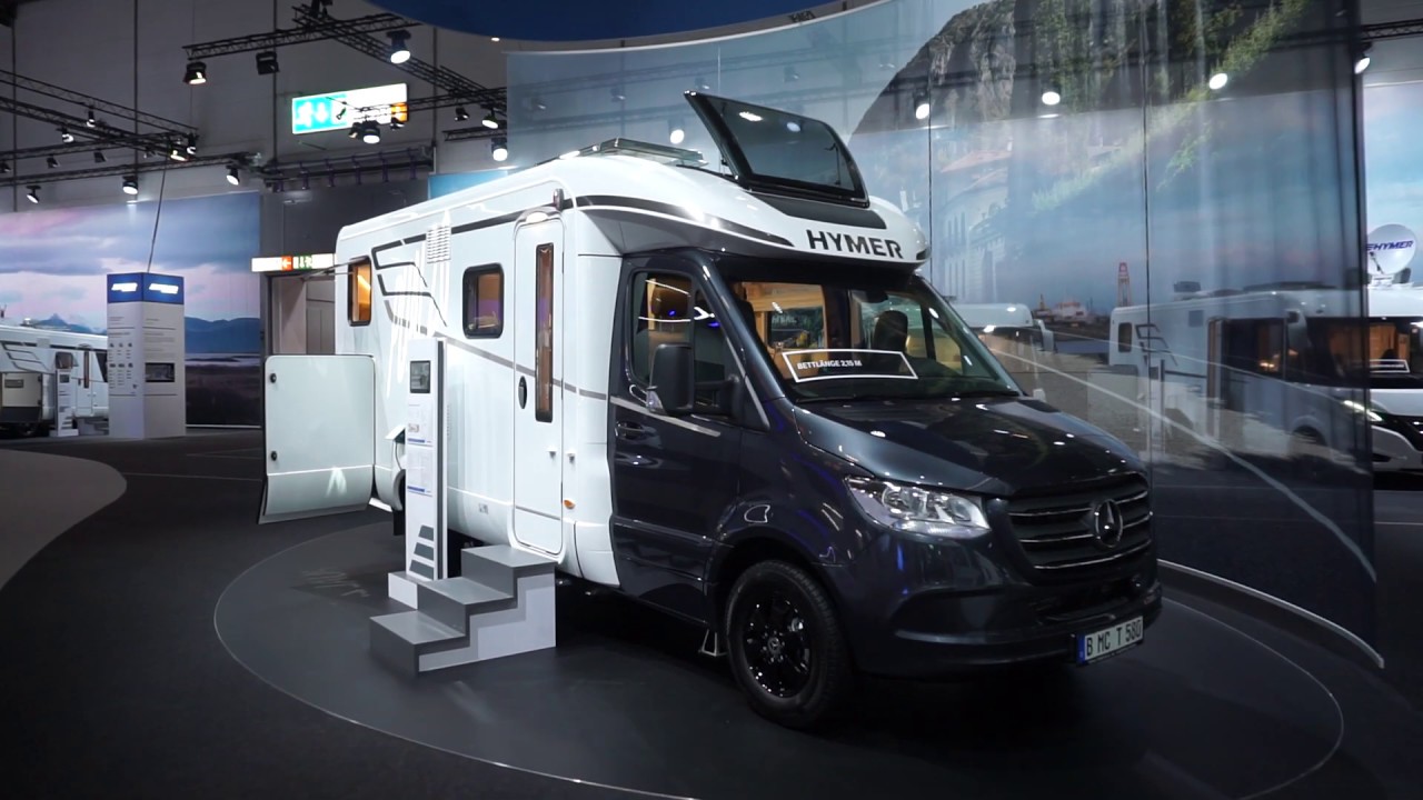 A compact luxury RV for tall people!  Hymer B-Class Modern Comfort 580