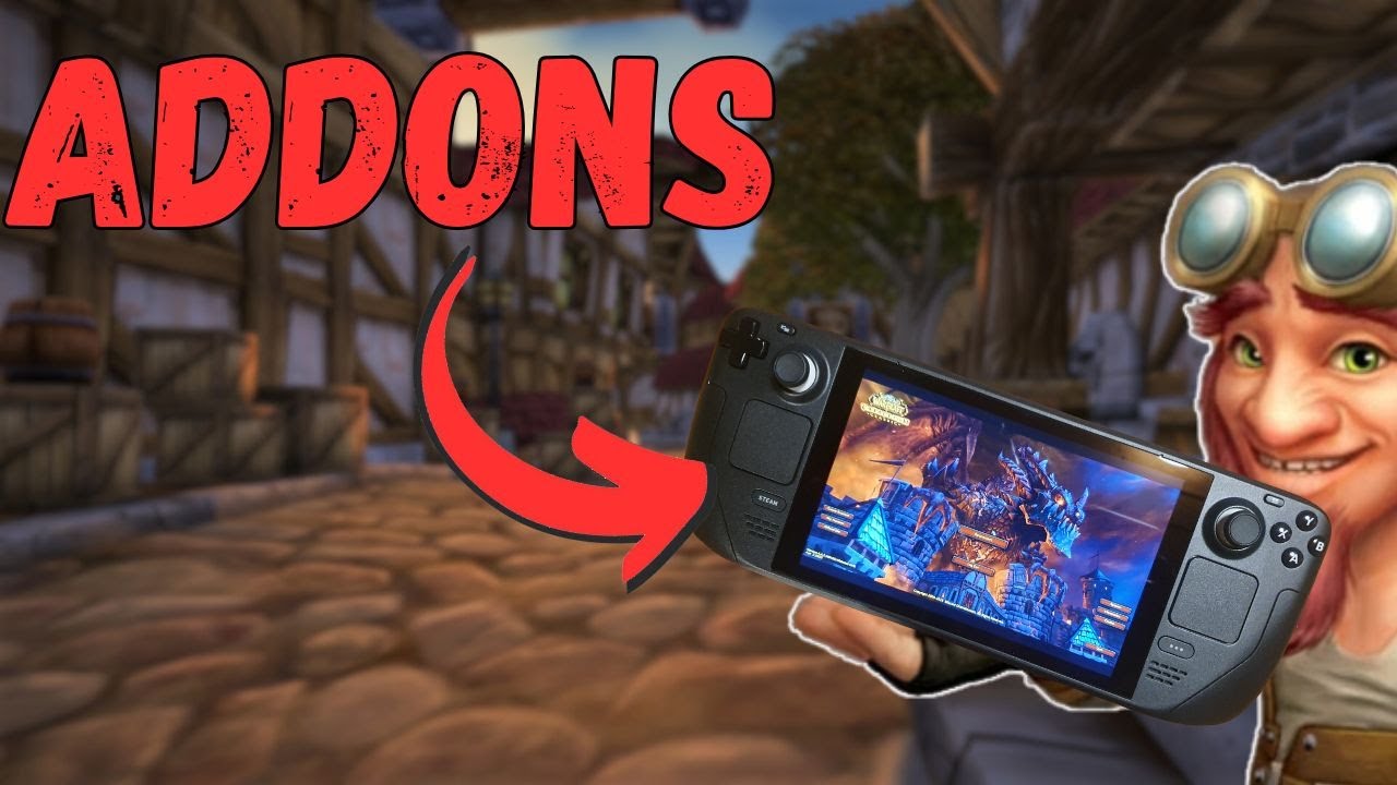 How to Install WOW ADDONS on a Steam Deck - THE EASY WAY