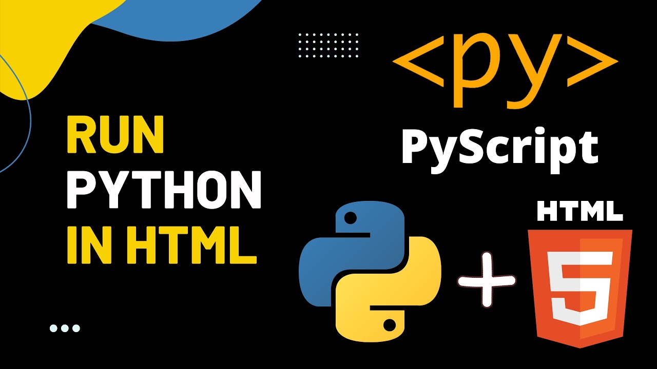 PyScript | Запустите Python в HTML | Напишите свою первую программу PyScript в VSCode | PYTHON в ...