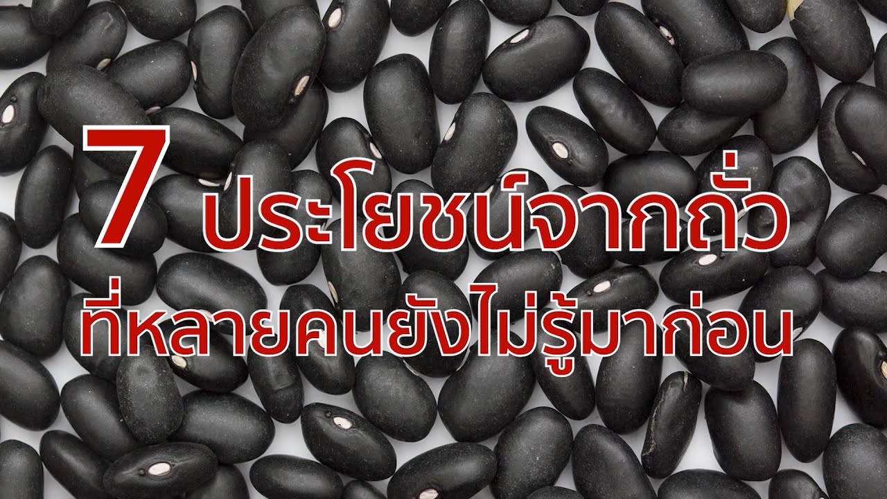 7 ประโยชน์จากถั่วที่หลายคนยังไม่รู้มาก่อน