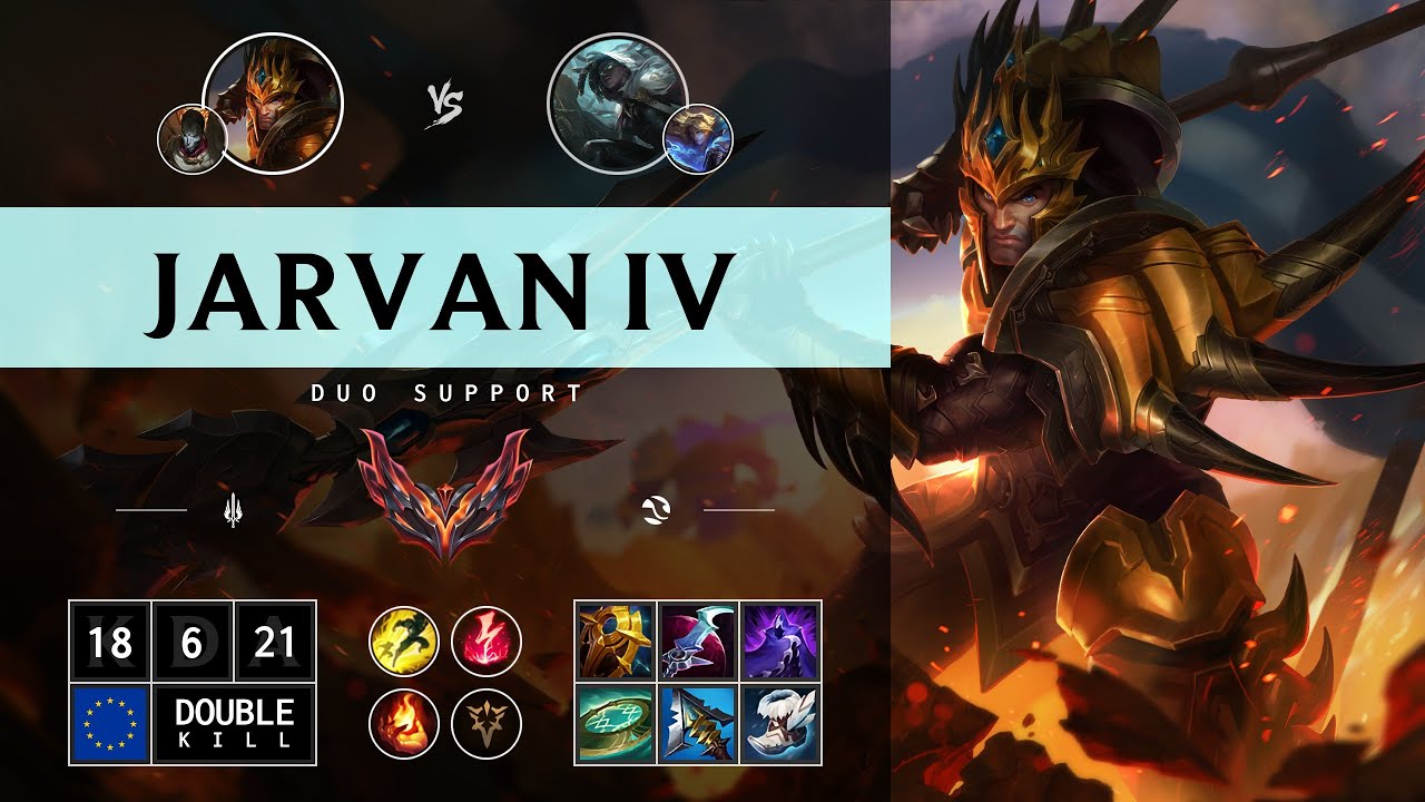 Jarvan IV Support vs Senna - EUW Grandmaster Patch 14.12