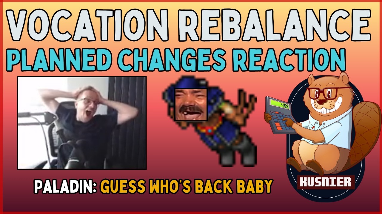 PALADINS ARE SO BACK | Vocation Rebalance Planned Changes Live Reaction