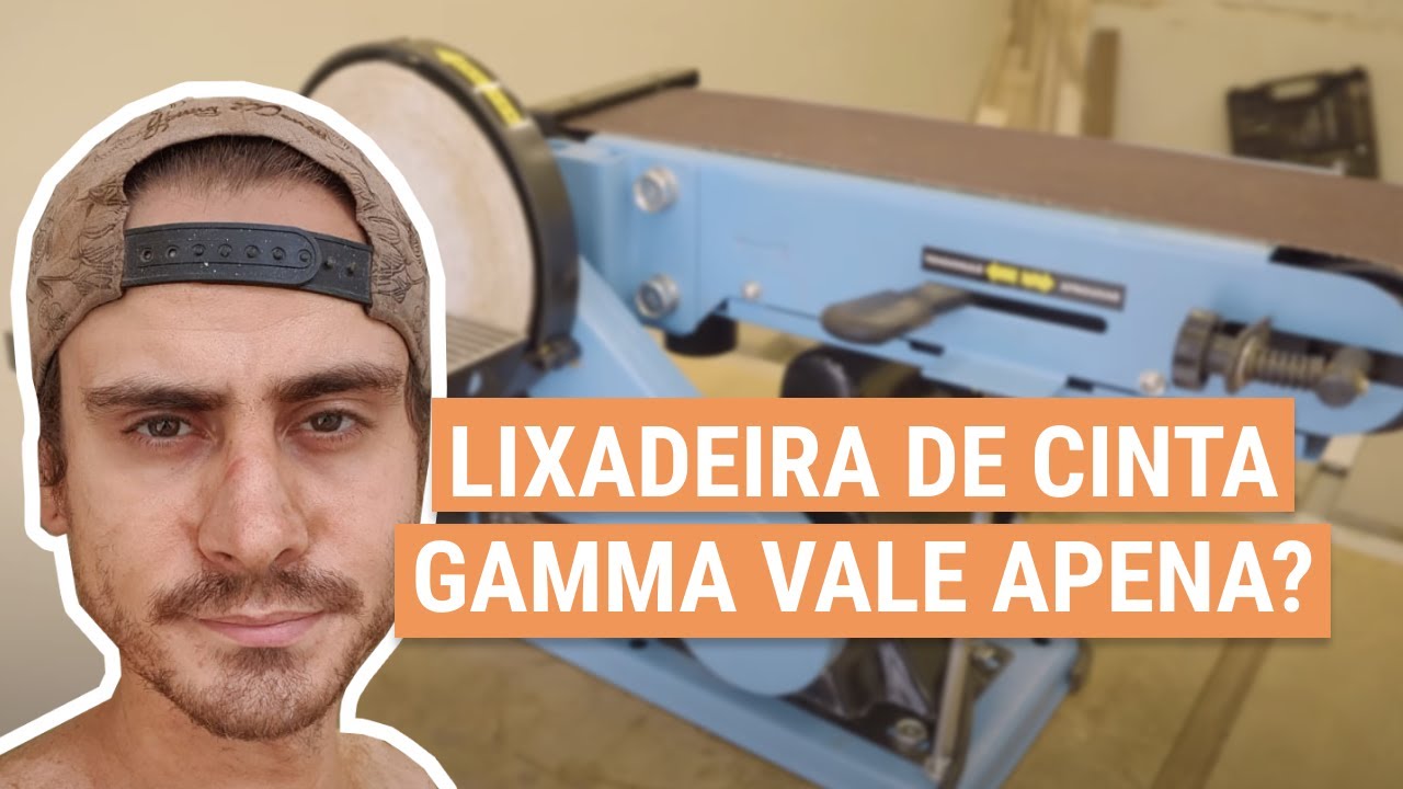 Lixadeira de cinta combinada gamma | ALE DE APÊ NOVO
