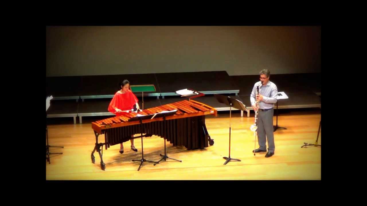 Duo Antwerp- Marimba and Bass Clarinet- From Far and Near