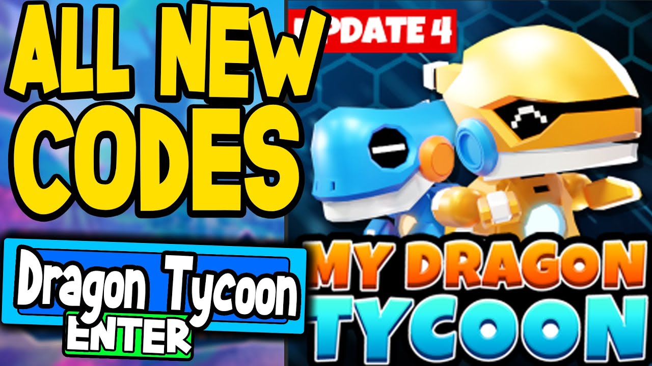 (JULY 2021) MY DRAGON TYCOON CODES *UPDATE 4* ALL NEW ROBLOX MY DRAGON TYCOON CODES!