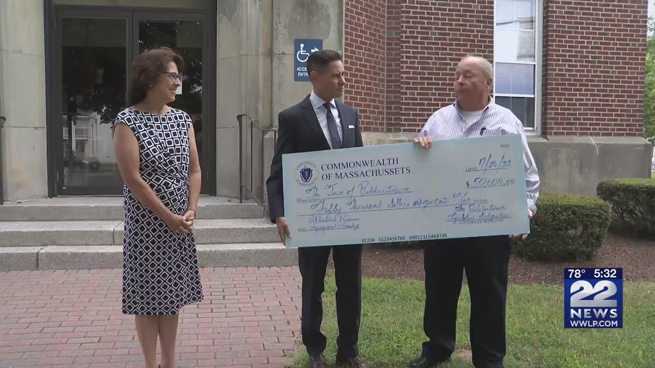 Belchertown awarded funds to improve economy