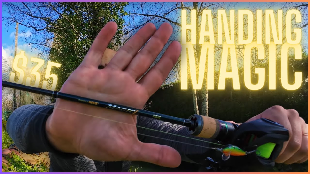 Fishing the feature packed Handing Magic L BFS Rod