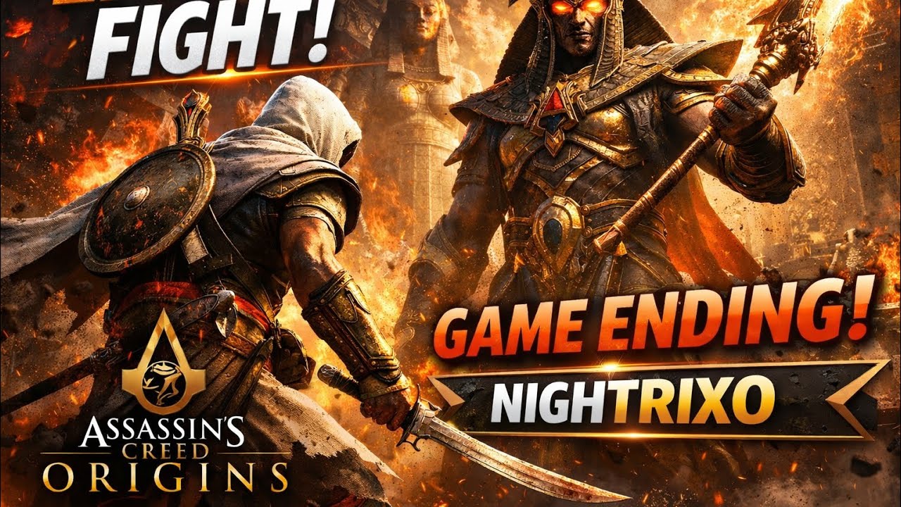 This Is How Assassin’s Creed Origins ENDS 💀 | Last Fight Gameplay
