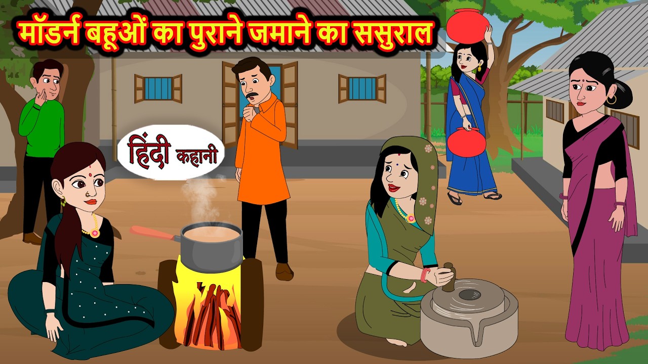 मॉडर्न बहूओं का पुराने जमाने का ससुराल | Hindi Story | Stories in Hindi | Kahaniya | Funny Comedy
