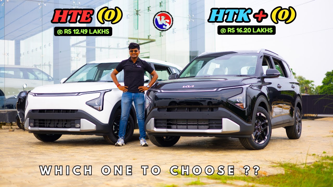 New Kia Clavis 🔥 HTE(O) vs HTK+(O) 🔥 | Comparison video ✅