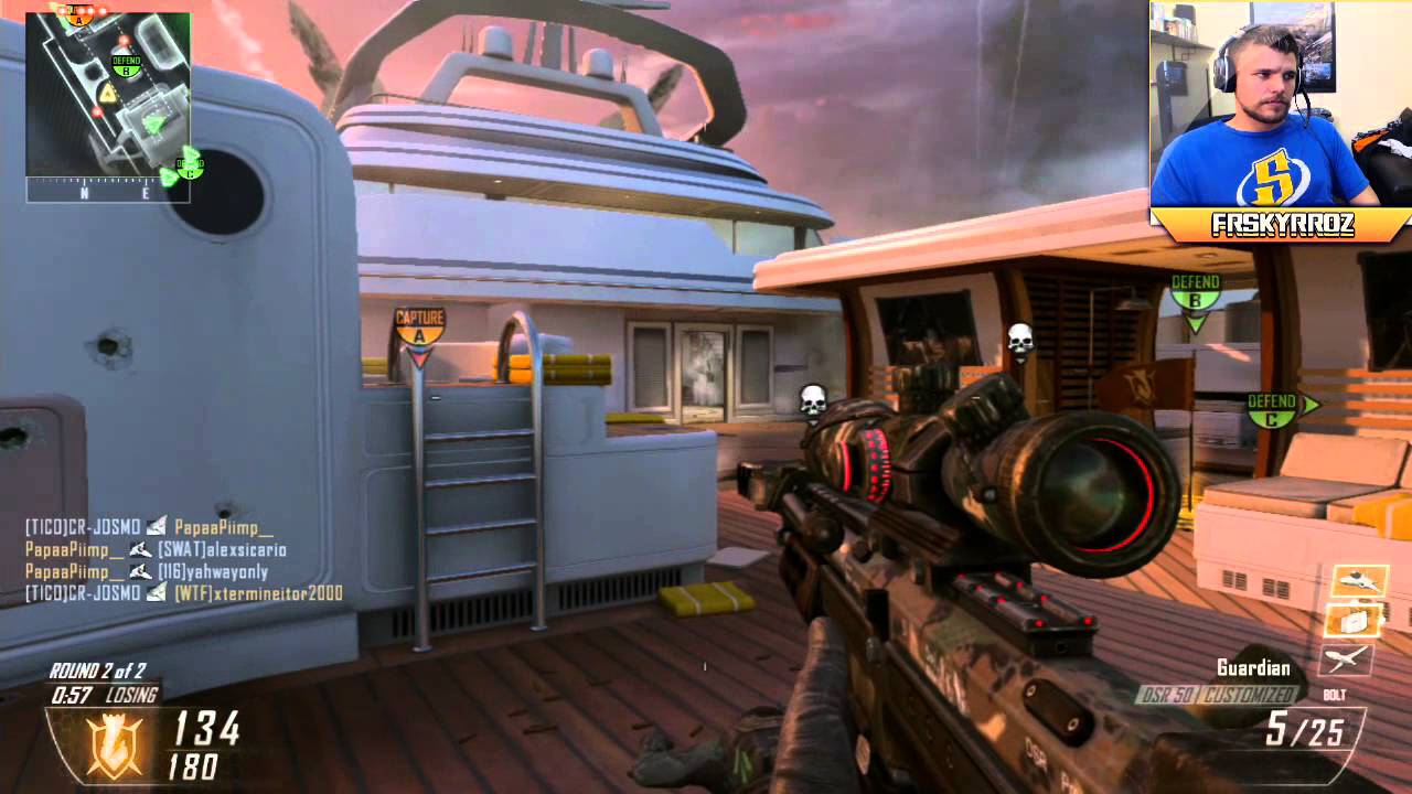 Black ops 2 : DSR50 | La ruée vers le diamant #4 Sniper Gameplay