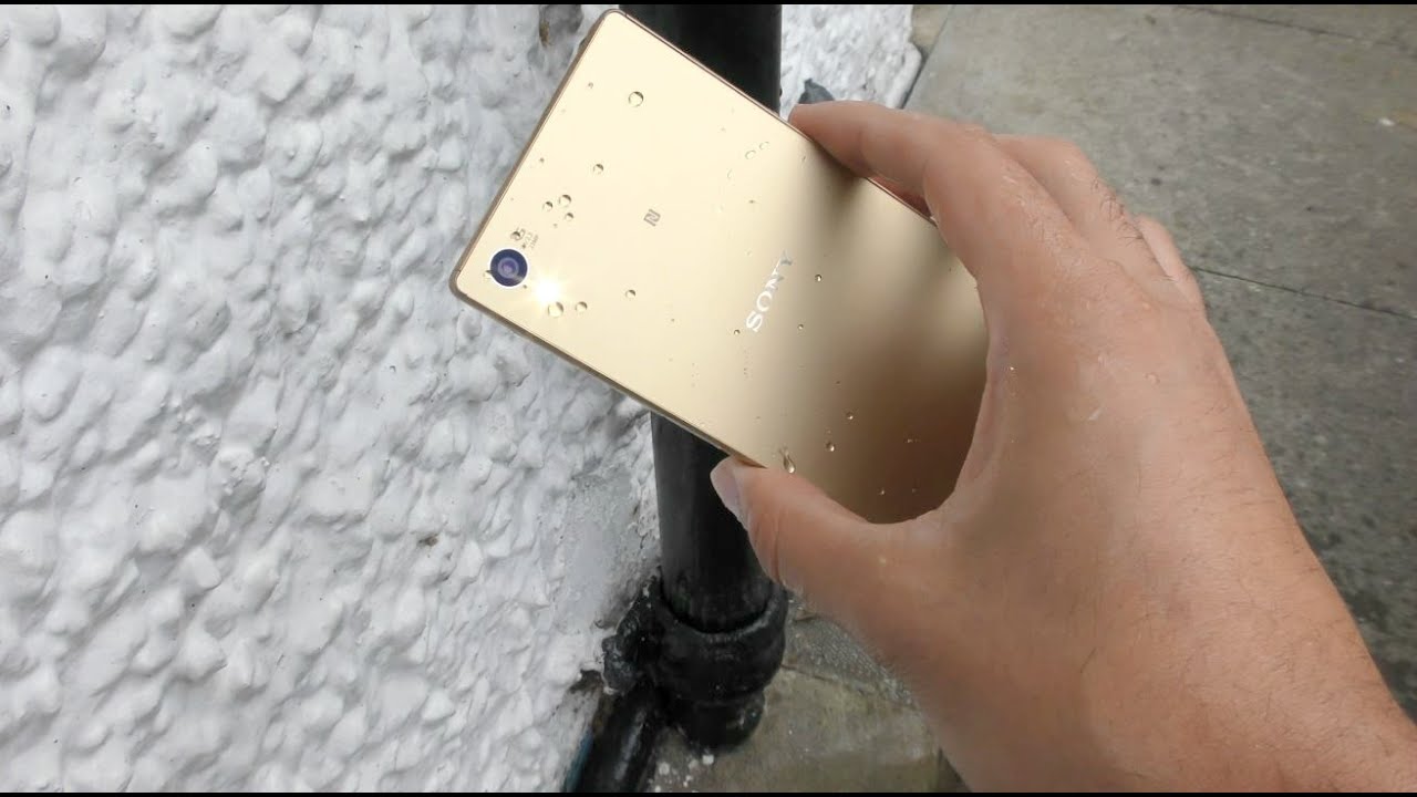 Sony Xperia Z5 - Water Test