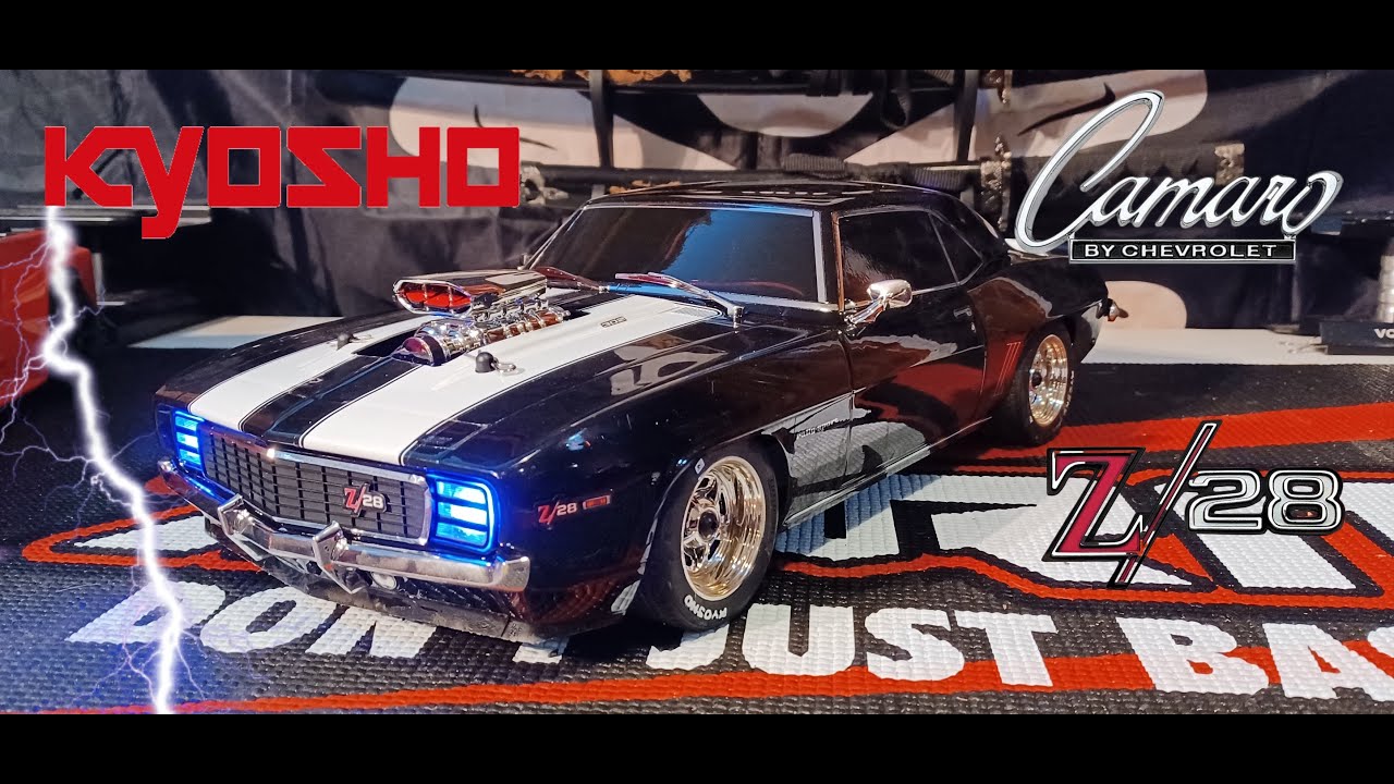 Kyosho Fazer MK2 1969 Chevy Camaro Z/28 Brushless Unboxing and Drive