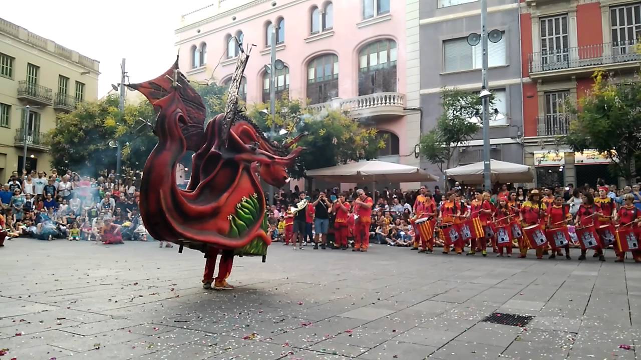 Dansa del Bitxo a Festa Major Terrassa 2016