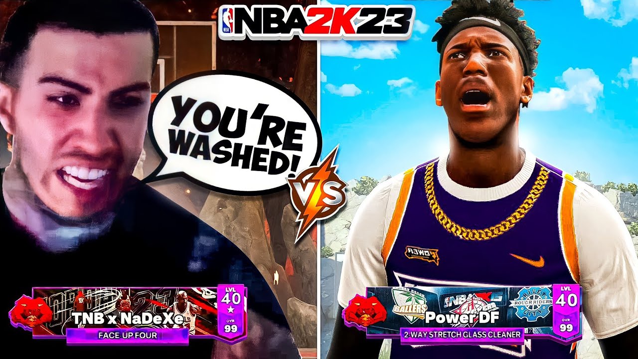 #1 REP NADEXE vs POWER DF GAME OF THE YEAR - WHO IS THE BEST IN NBA 2K23 PARK? *INTENSE*