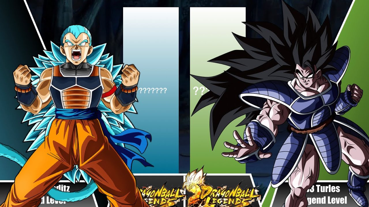 Raditz vs Turles Power Levels over the years All Forms