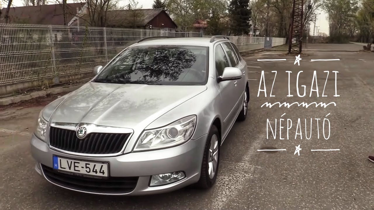 Skoda octavia 1.6 CrTdi használt teszt - Volkswagen helyett…