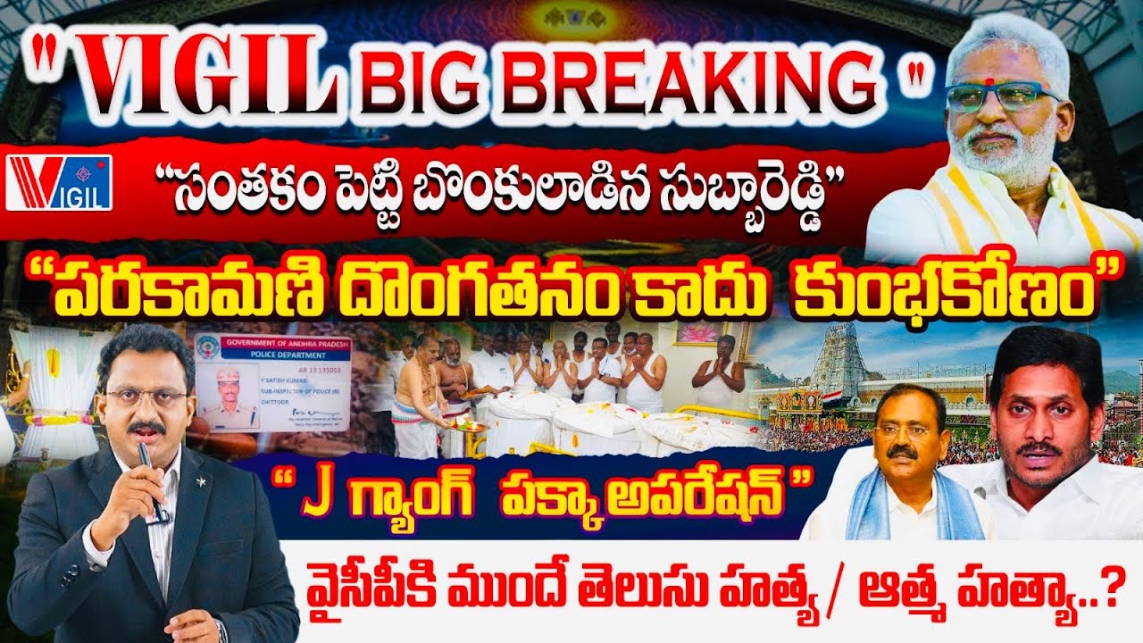 High Court big Twist in TTD Parakamani Theft & Lok Adalat Deal! | J గ్యాంగ్ పక్కా అపరేషన్ | Vigil