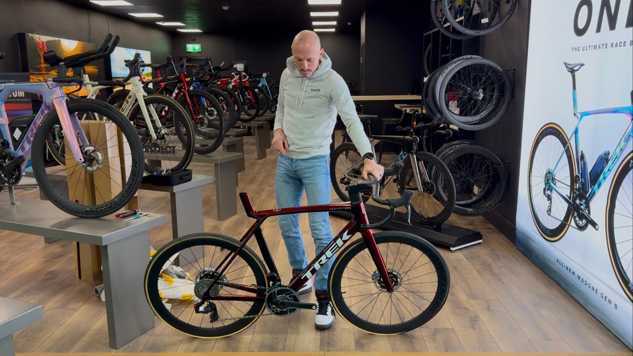 Распаковка Trek MADONE SLR Gen8