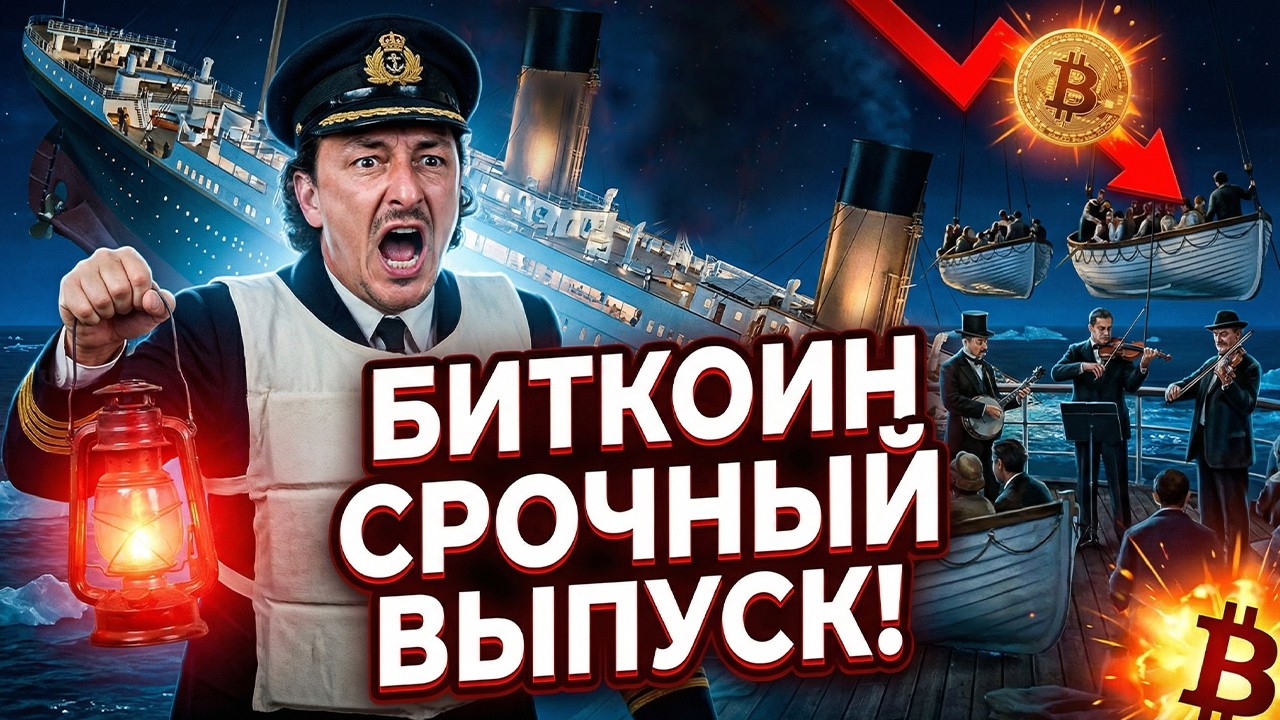 🚨БИТКОИН СРОЧНЫЙ ВЫПУСК!