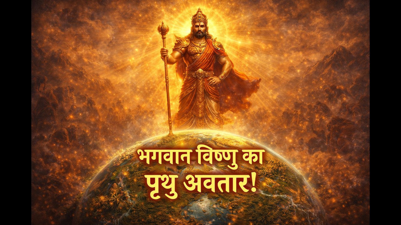 धरती का नाम पृथ्वी कैसे पड़ा? |भगवान विष्णु का पृथु अवतार | Prithu Avatar Ki Katha | Bhagwat Purana
