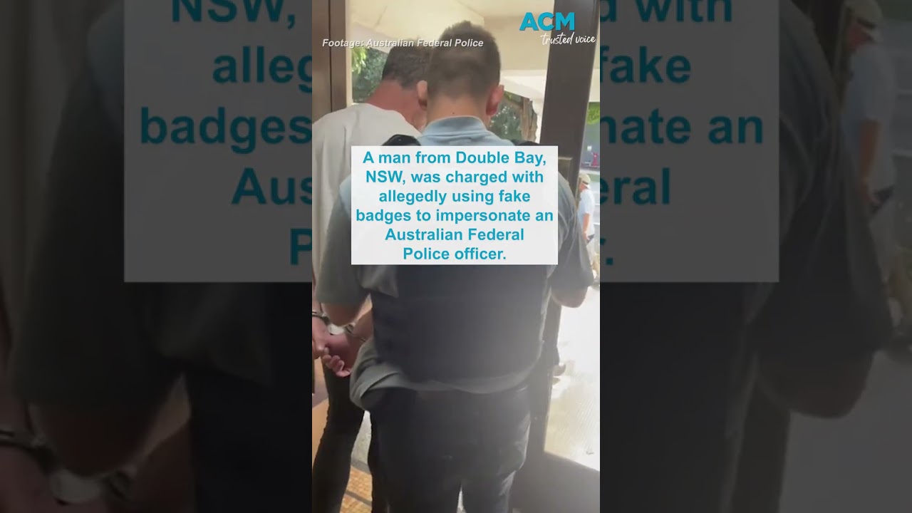 NSW man charged with impersonating an AFP officer