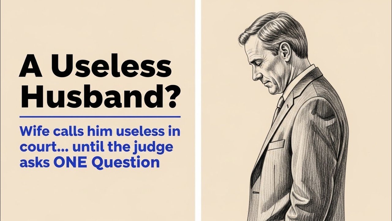 Courtroom Twist: Wife Calls Him Useless &ndash; Judge's Question Ends It All