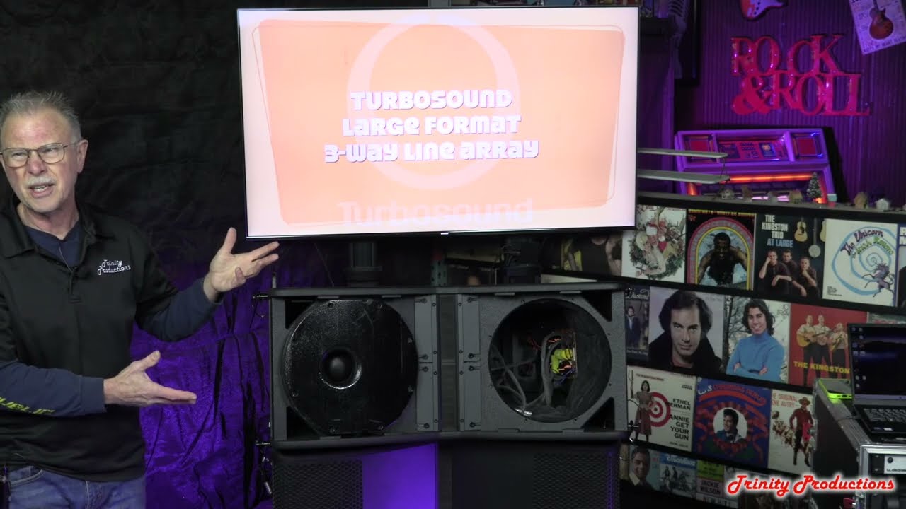 Turbosound MV-212 3-way line array. Manchester Series. You have to hear these in person, OMG 😳