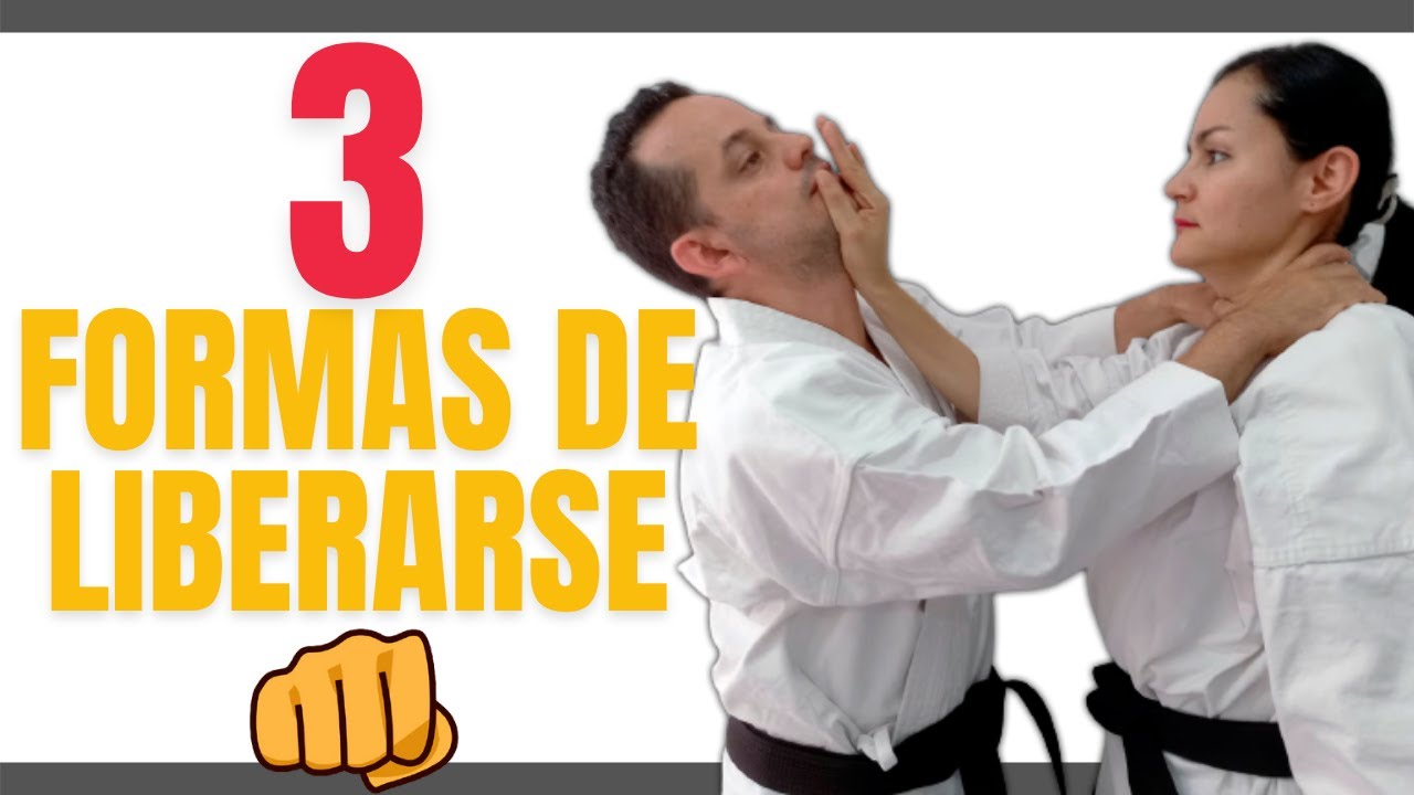 CURSO DE DEFENSA PERSONAL PARA MUJERES  VIDEO # 2 🚧 Defensa contra agarres