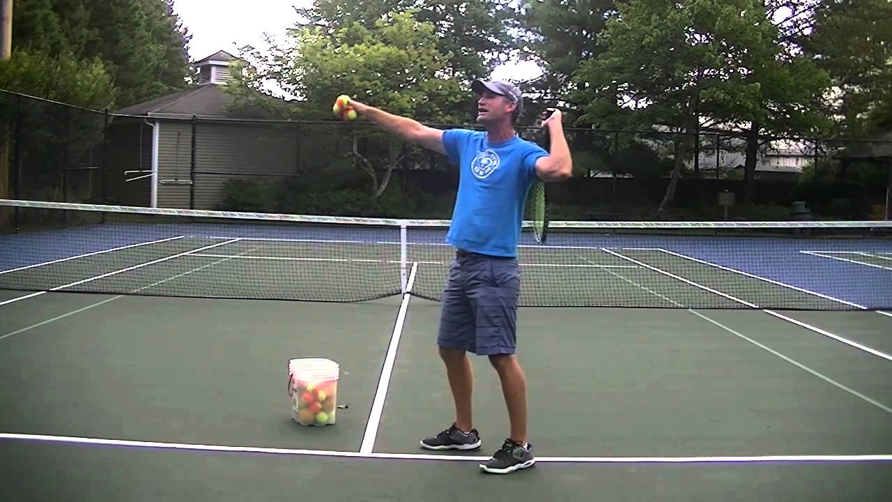 Serving Tips: Best Serving Lesson in the World For the Racket Drop