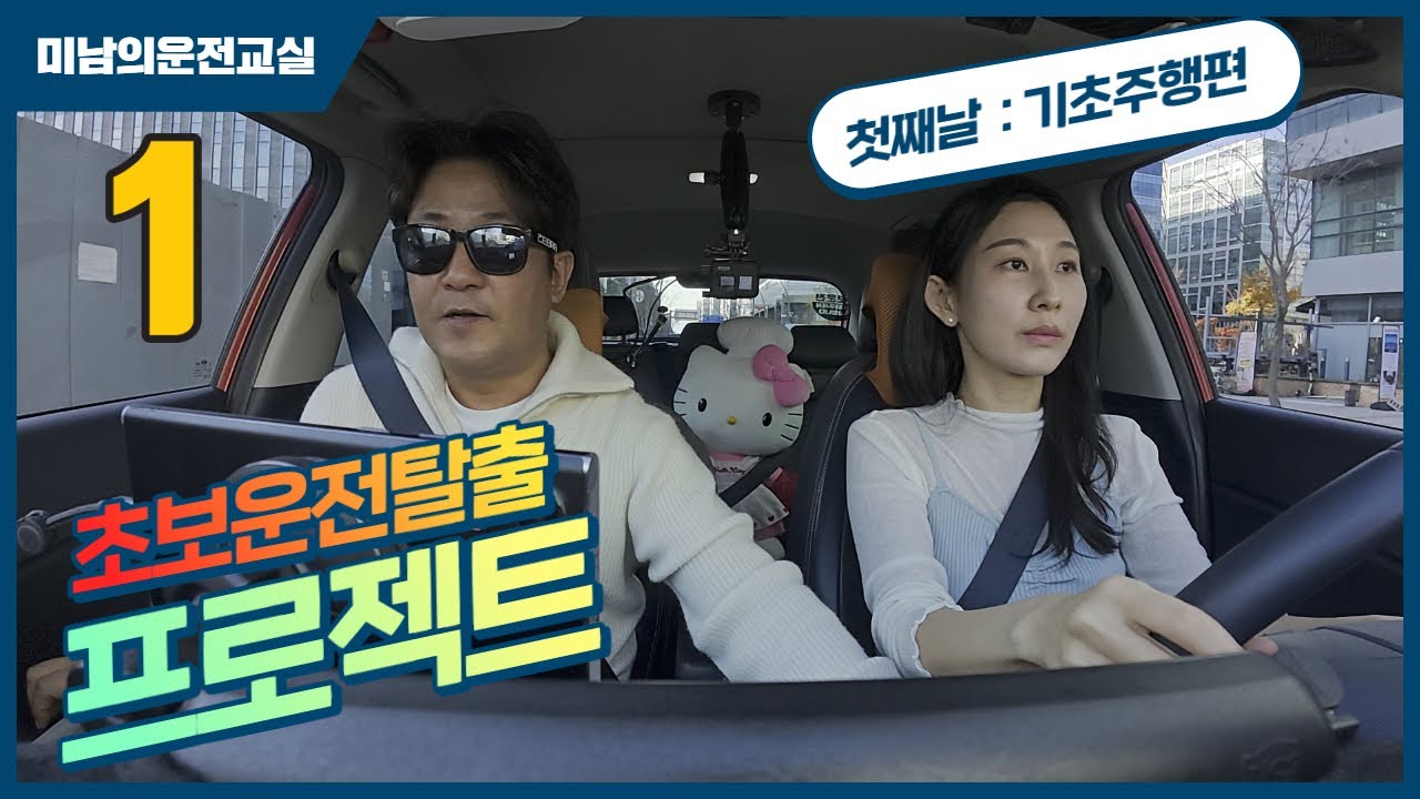 [초보운전탈출 프로젝트] ♥ 삐약이가 닭이 되는 그날까지~ 첫째날 기초주행연습