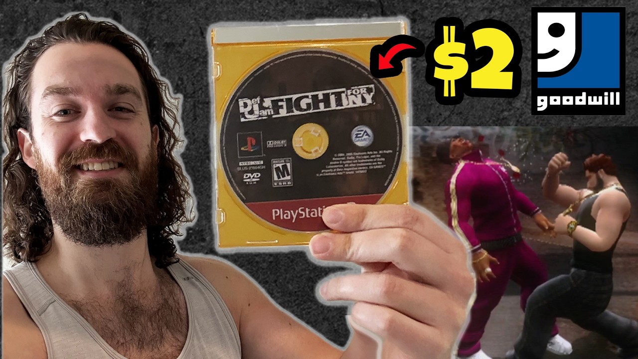 I Found a PS2 Holy Grail for $2… So I Beat It (Def Jam Fight for NY)