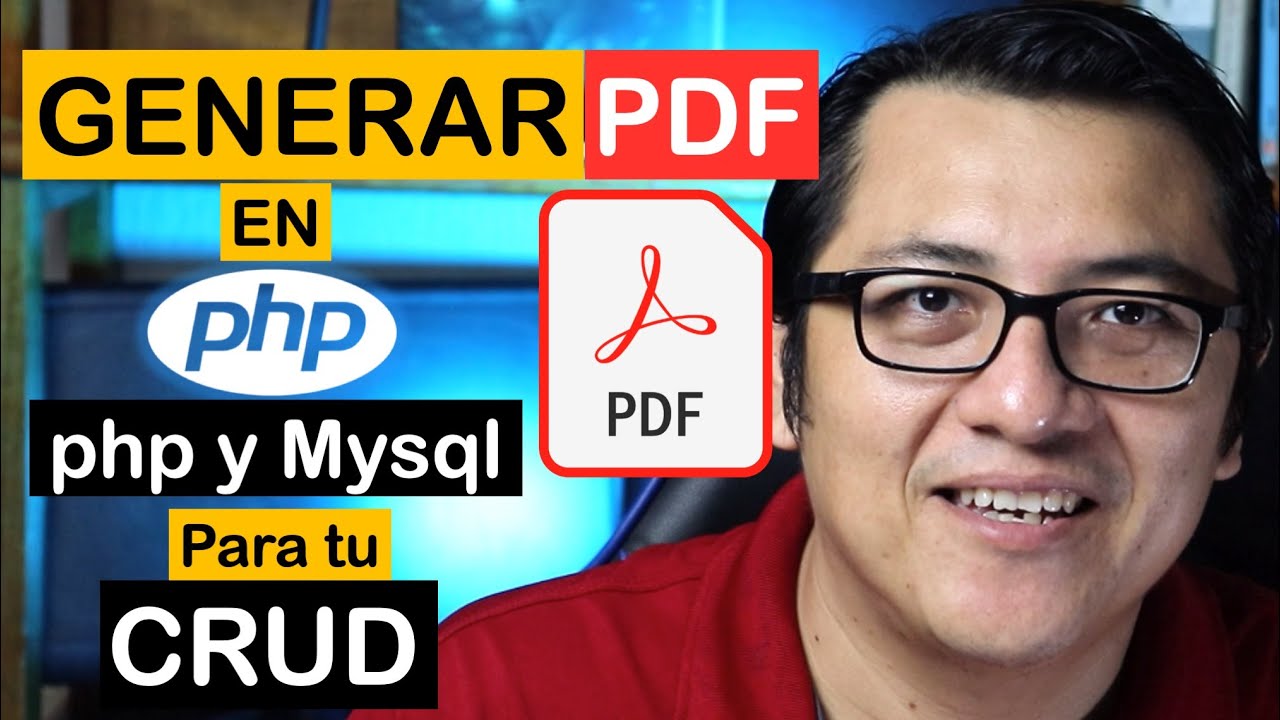 C&oacute;mo generar pdf con php y mysql | R&aacute;pido y f&aacute;cil con DOMPDF