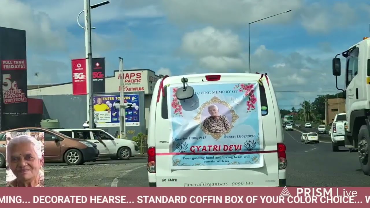 Funeral of Late Mrs. Gyatri Devi of Lot 6 Koronivia Road, Nausori. Coverage by: Irene Pal.