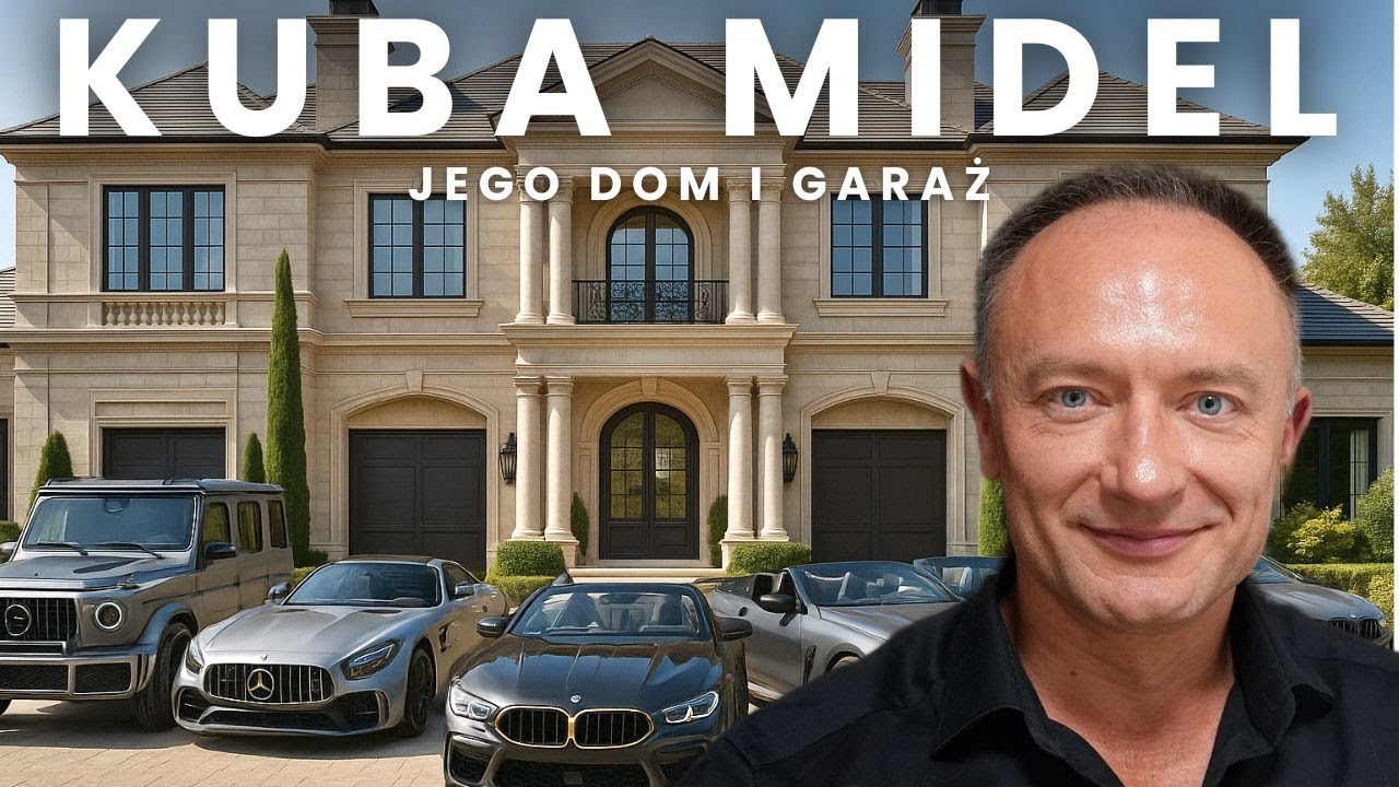 KUBA MIDEL - WJAZD NA GARAŻ | oto jakie auta ma znany biznesman: