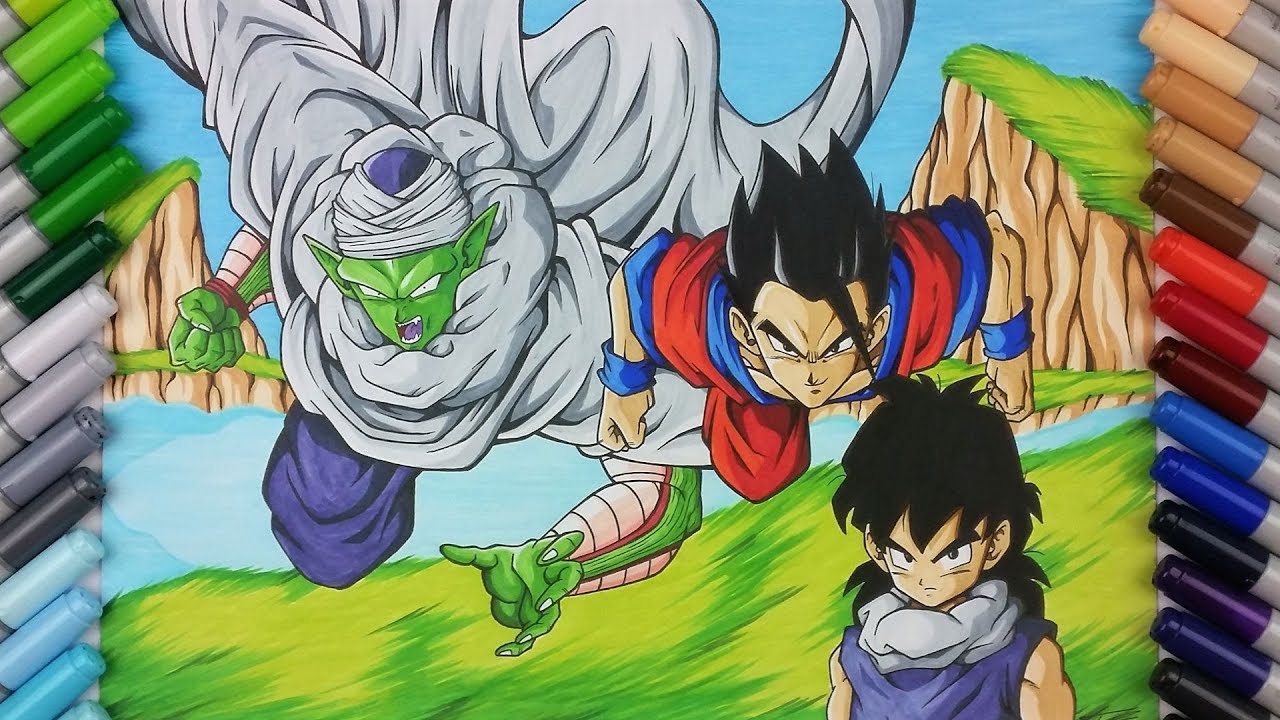 Drawing Gohan & Piccolo | Dragonball Z | TolgArt