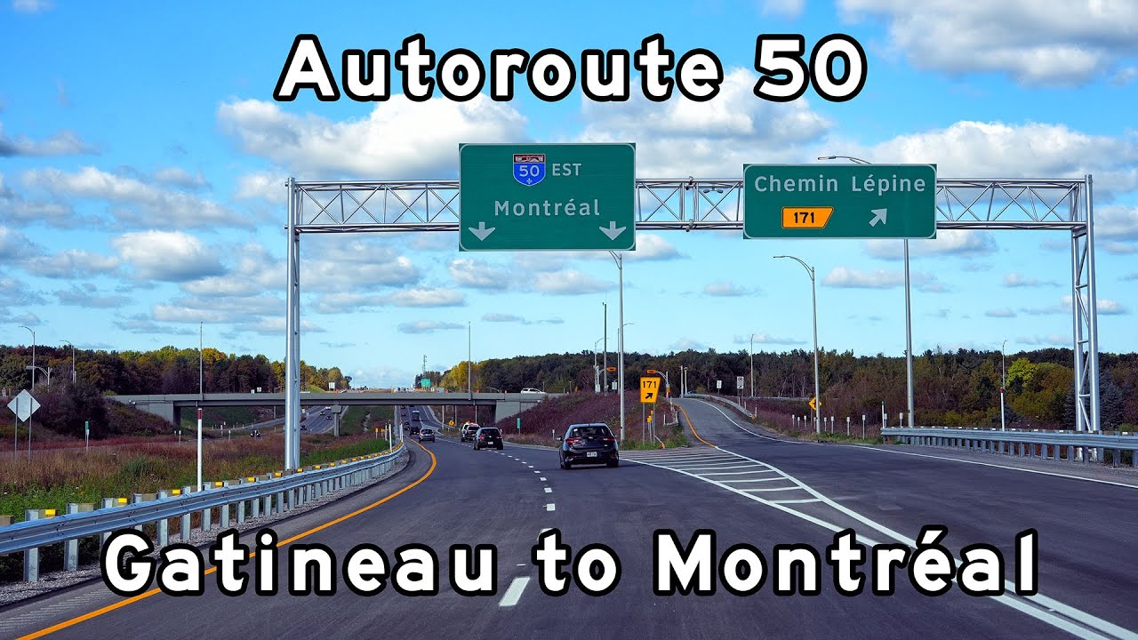 Autoroute 50 Quebec - Ottawa to Montreal - September, 2024