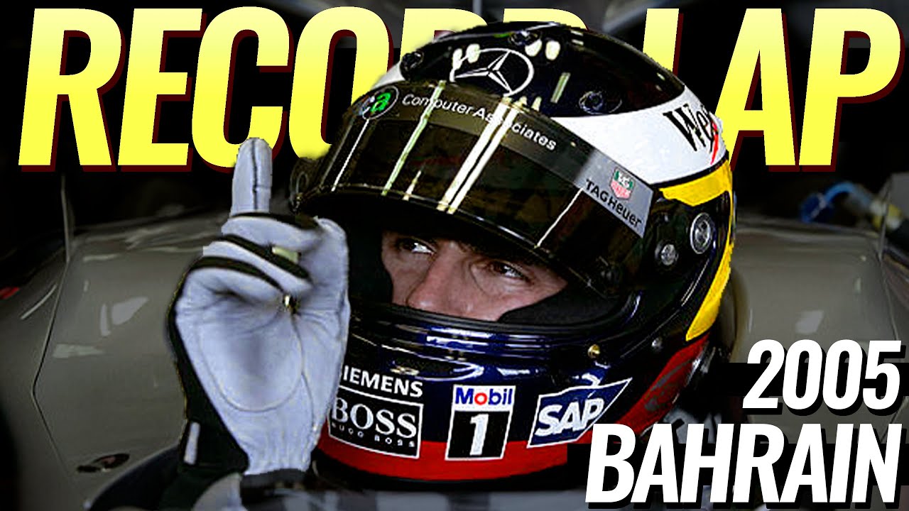Record Lap of Pedro de la Rosa 2005 Bahrain GP