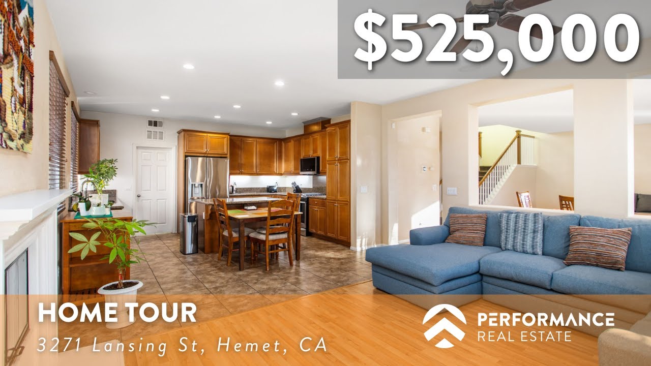 Upgraded 5-Bed Home in Hemet | McSweeny Farms Property Walkthrough