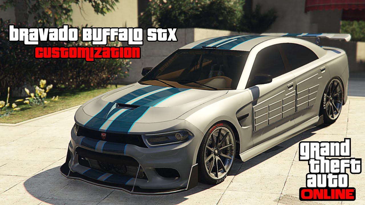 GTA5 Online - Bravado Buffalo STX Customization (Dodge Charger)