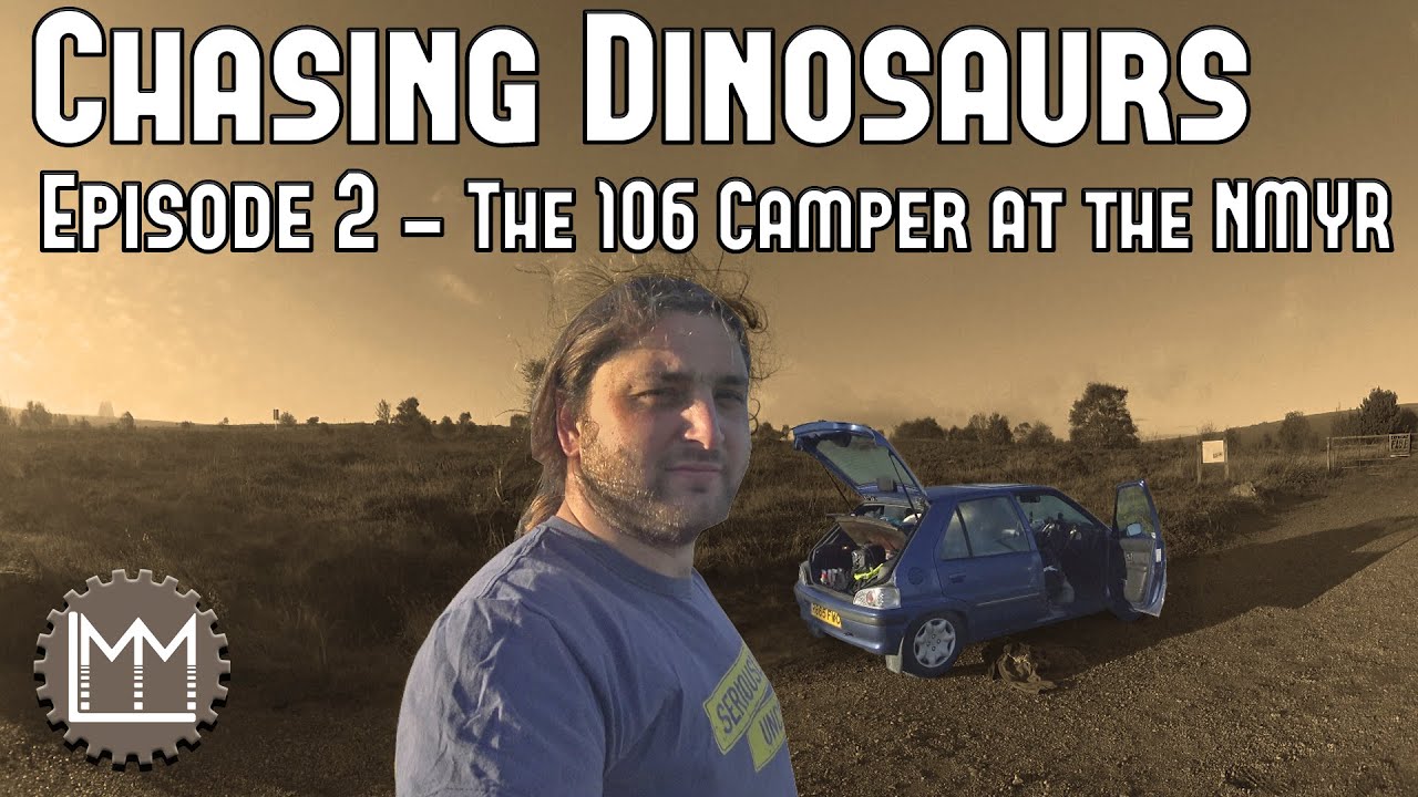 Staying in a Tiny French Motorhome at the NYMR autumn Gala - Chasing Dinosaurs Episode 2