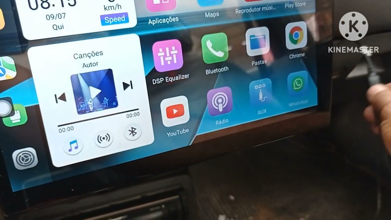 como concertar o touch do multim&iacute;dia