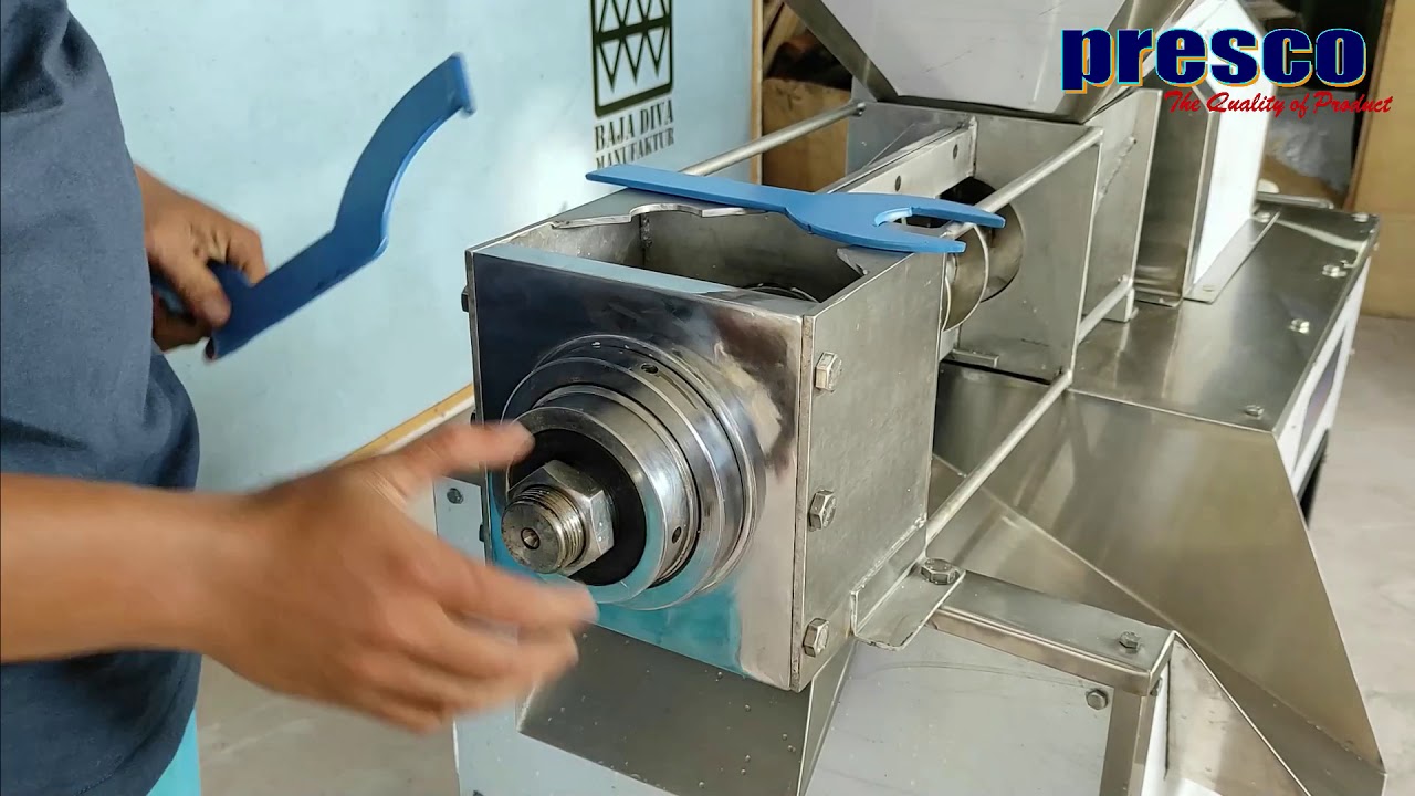Cara penyetelan Mesin Press Kelapa