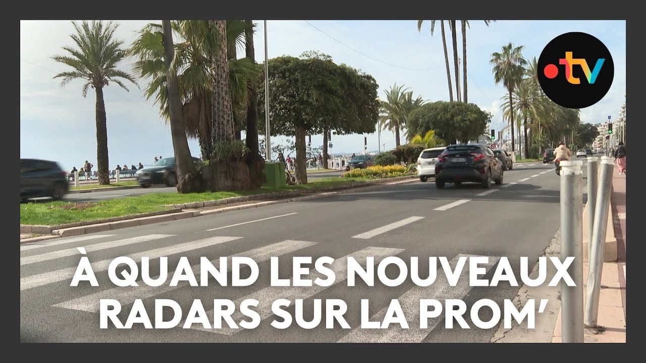 Où sont les 4 radars promis sur la promenade des Anglais à Nice ?