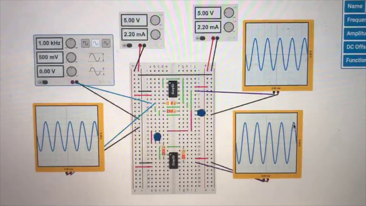 Lab 5a: Active Bandpass Filter