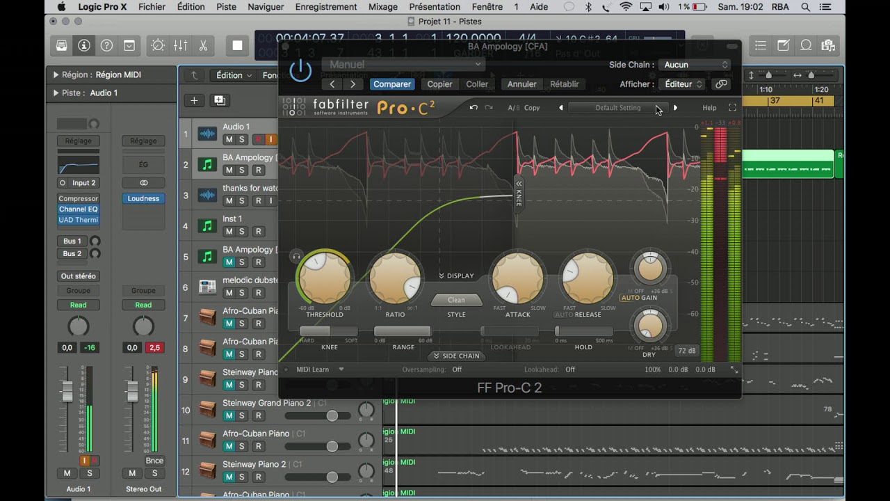 FABFILTER PRO-C2  plugin test and review