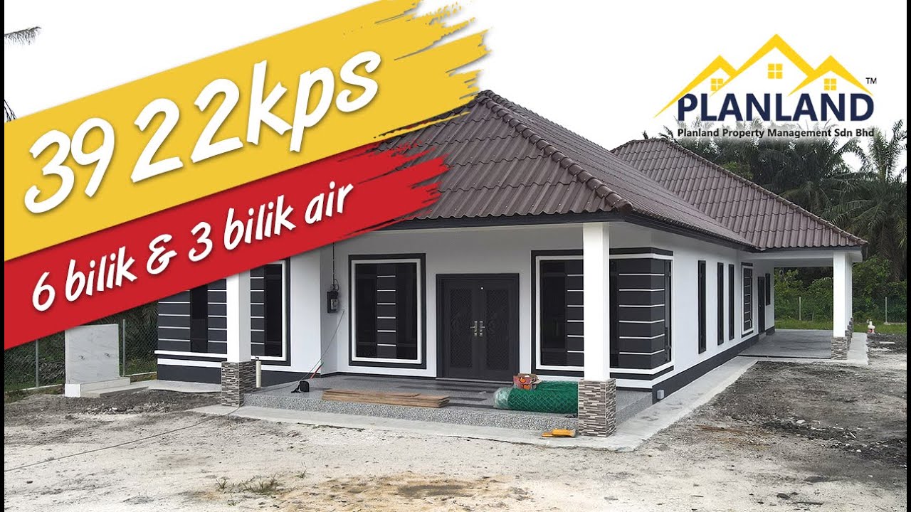 |Keluasan 3922kps | 6 Bilik Tidur + 3 Bilik Air|